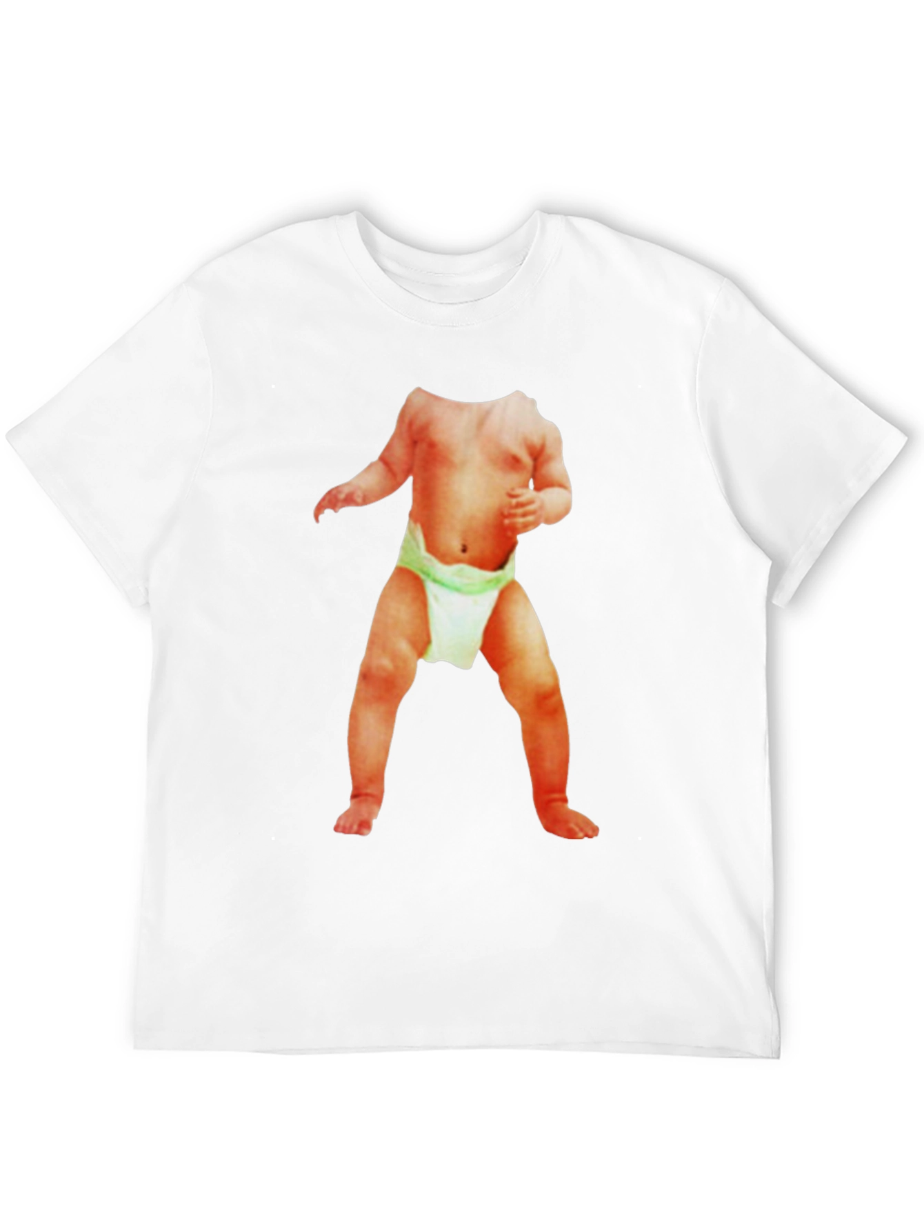 Funny Baby Body T-Shirt - Black