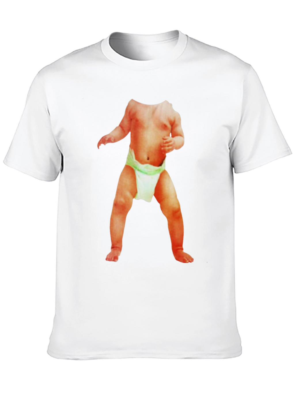Funny Baby Body T-Shirt - Black