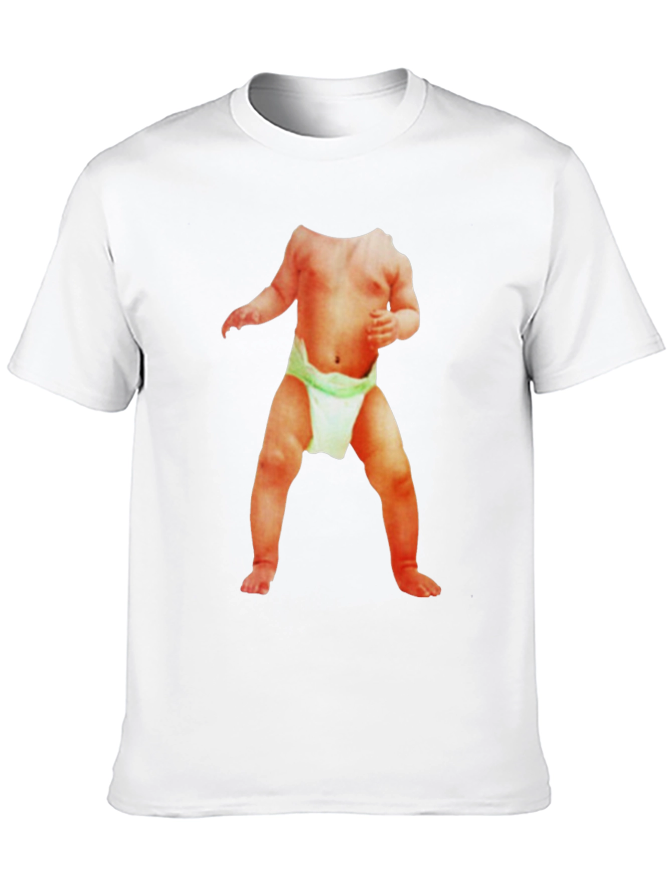Funny Baby Body T-Shirt - Black