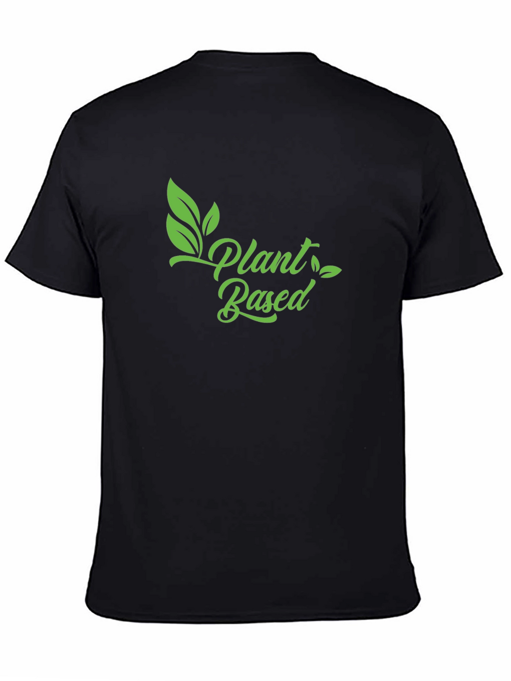 Plant Based Vegan T-Shirt - Green Print
