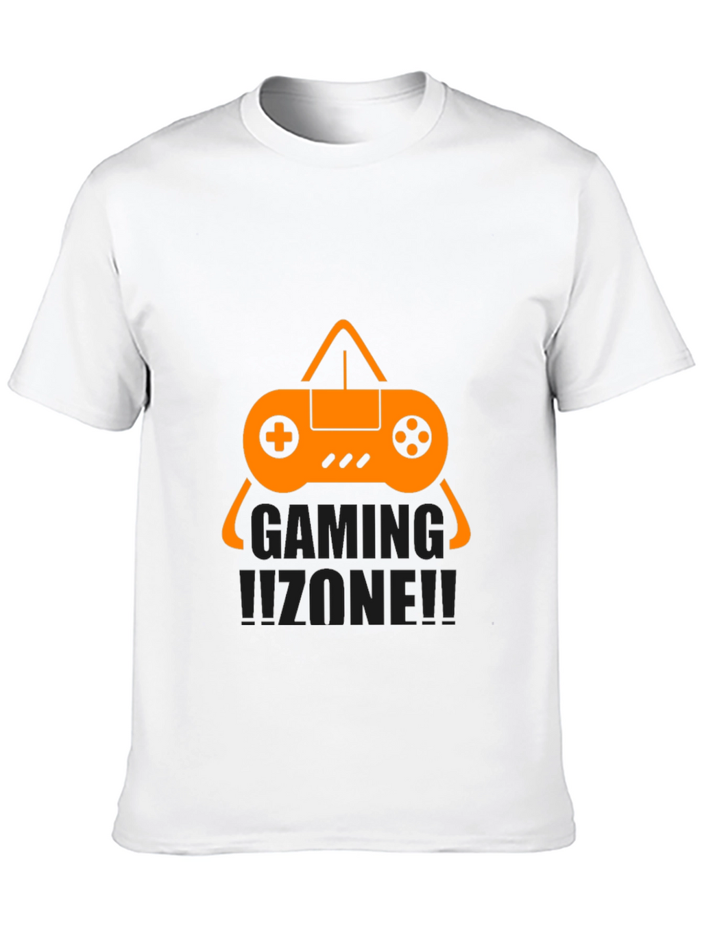 Gaming Zone Black T-Shirt - Gamer Style!