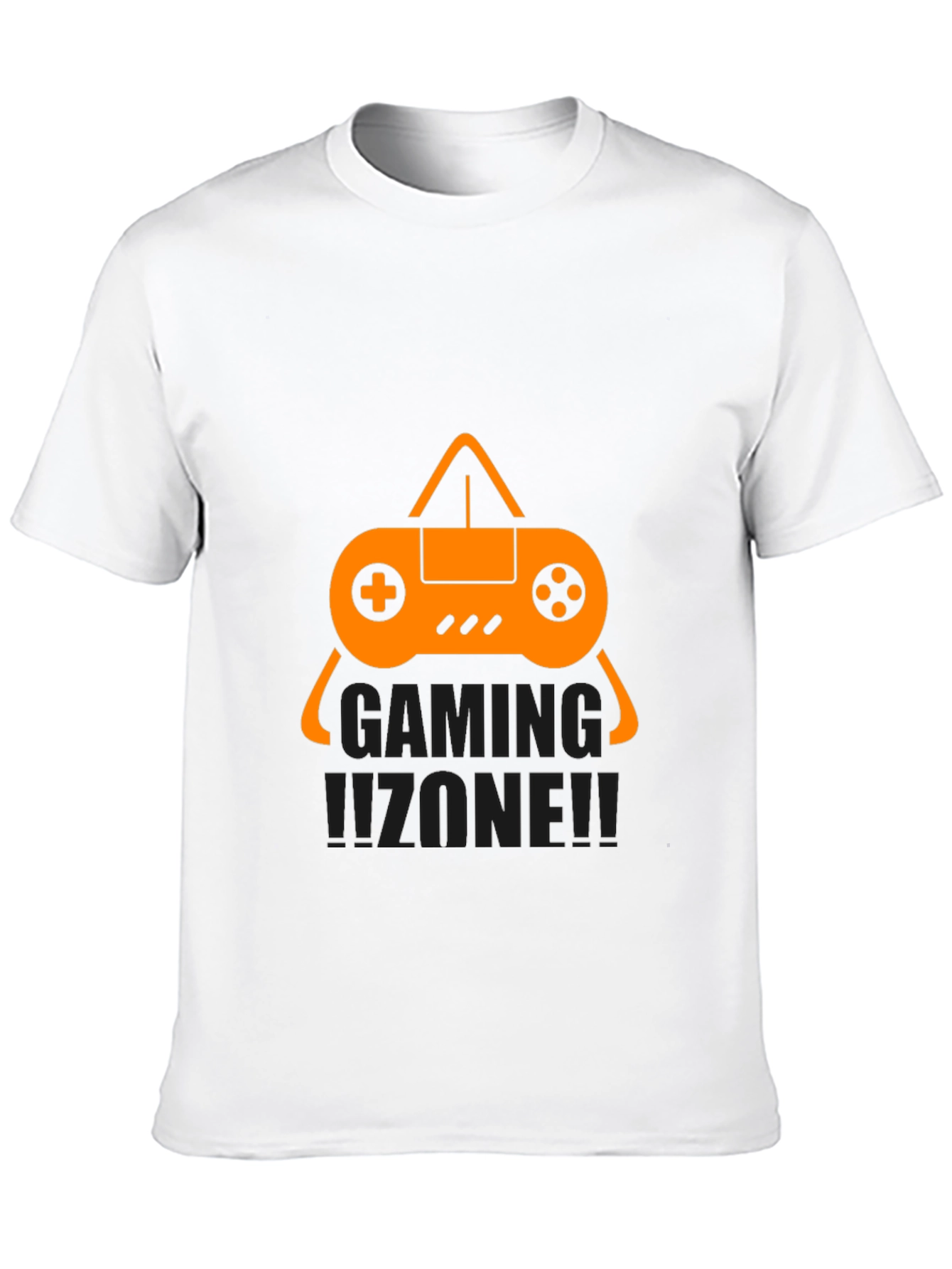 Gaming Zone Black T-Shirt - Gamer Style!