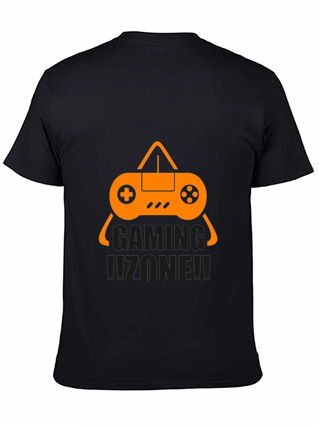 Gaming Zone Black T-Shirt - Gamer Style!