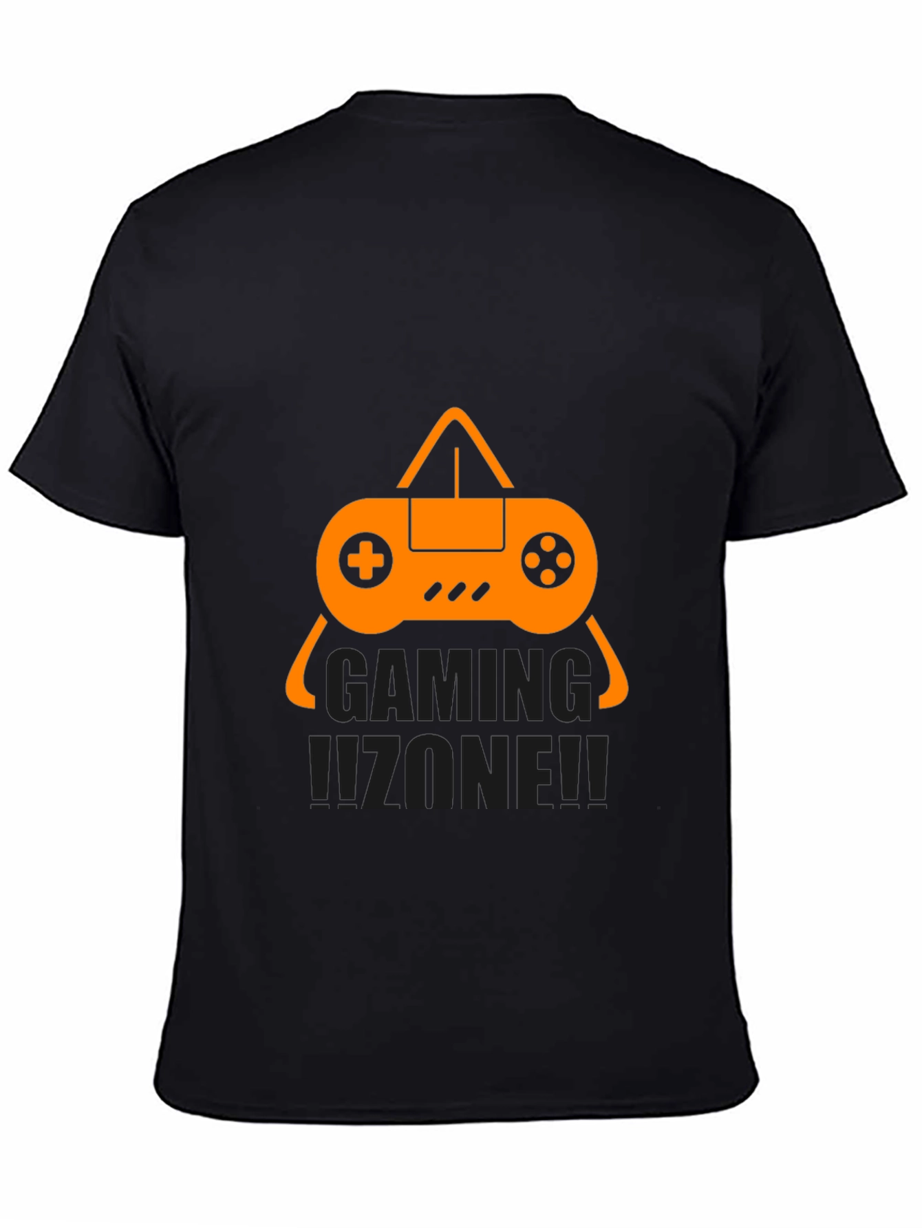 Gaming Zone Black T-Shirt - Gamer Style!