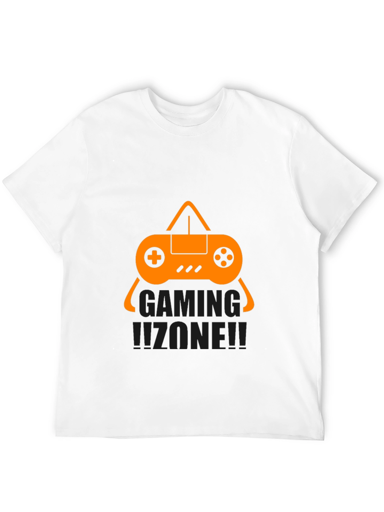 Gaming Zone Black T-Shirt - Gamer Style!