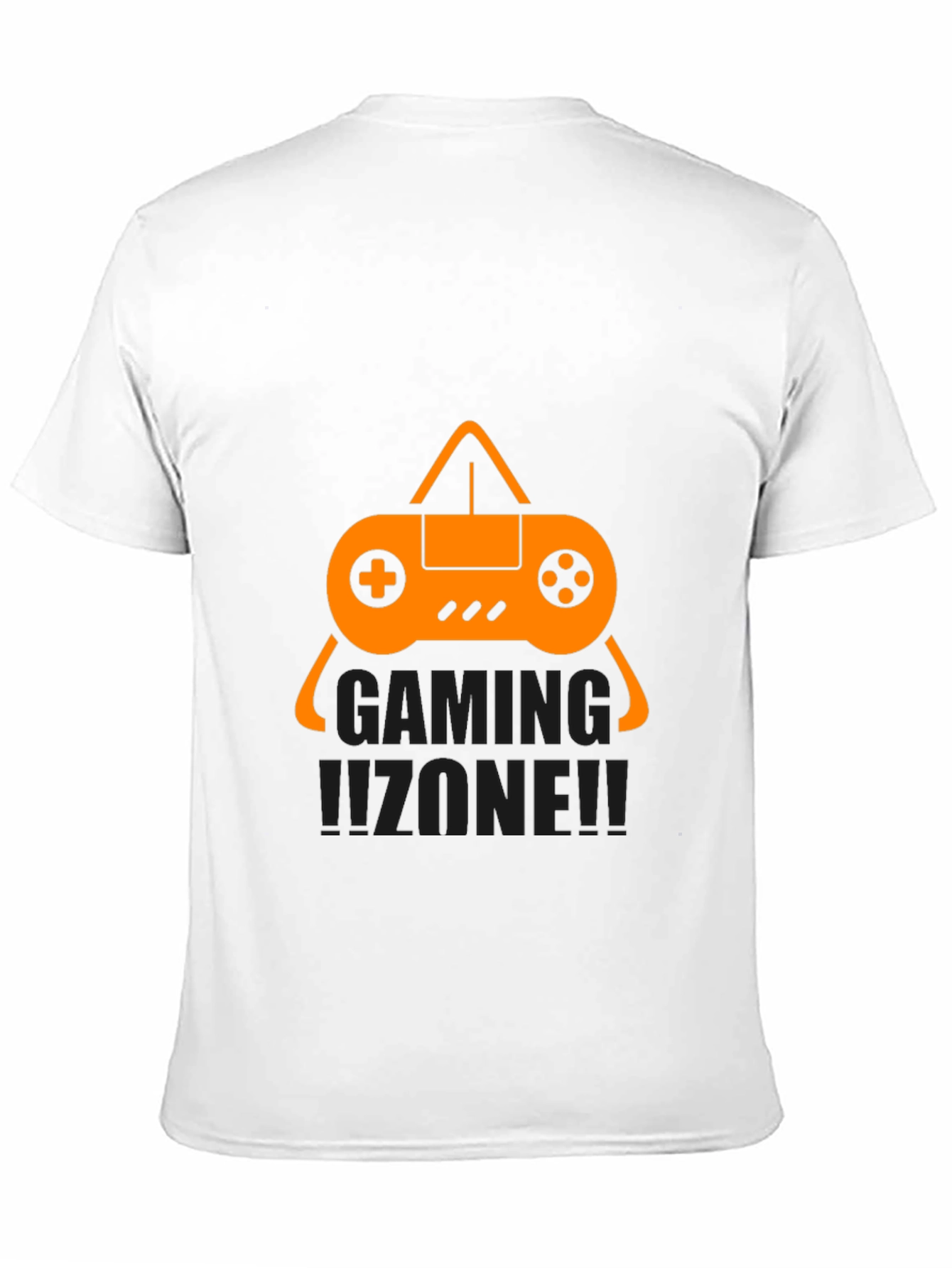 Gaming Zone Black T-Shirt - Gamer Style!