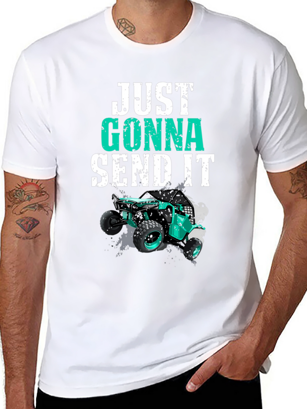 Just Gonna Send It T-Shirt Off-Road UTV Design