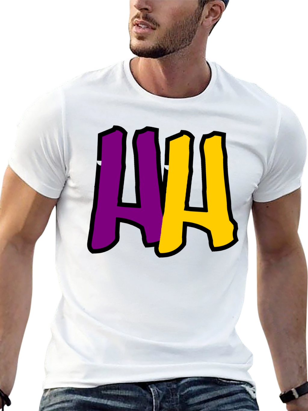 Bold HH Graphic Tee - Black Casual Shirt