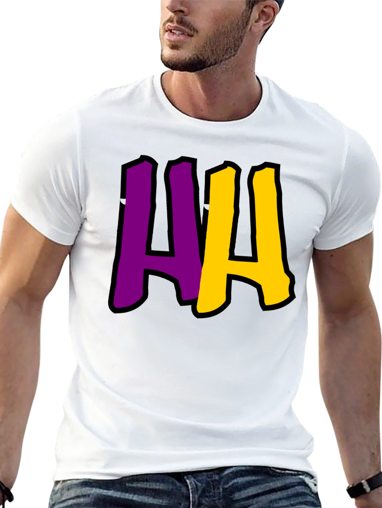 Bold HH Graphic Tee - Black Casual Shirt