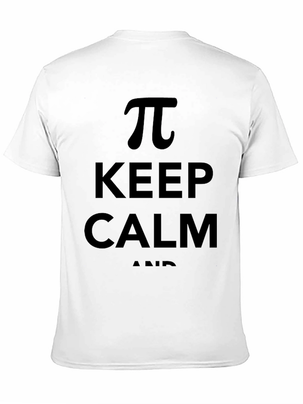 Keep Calm and Pi Funny Math T-Shirt