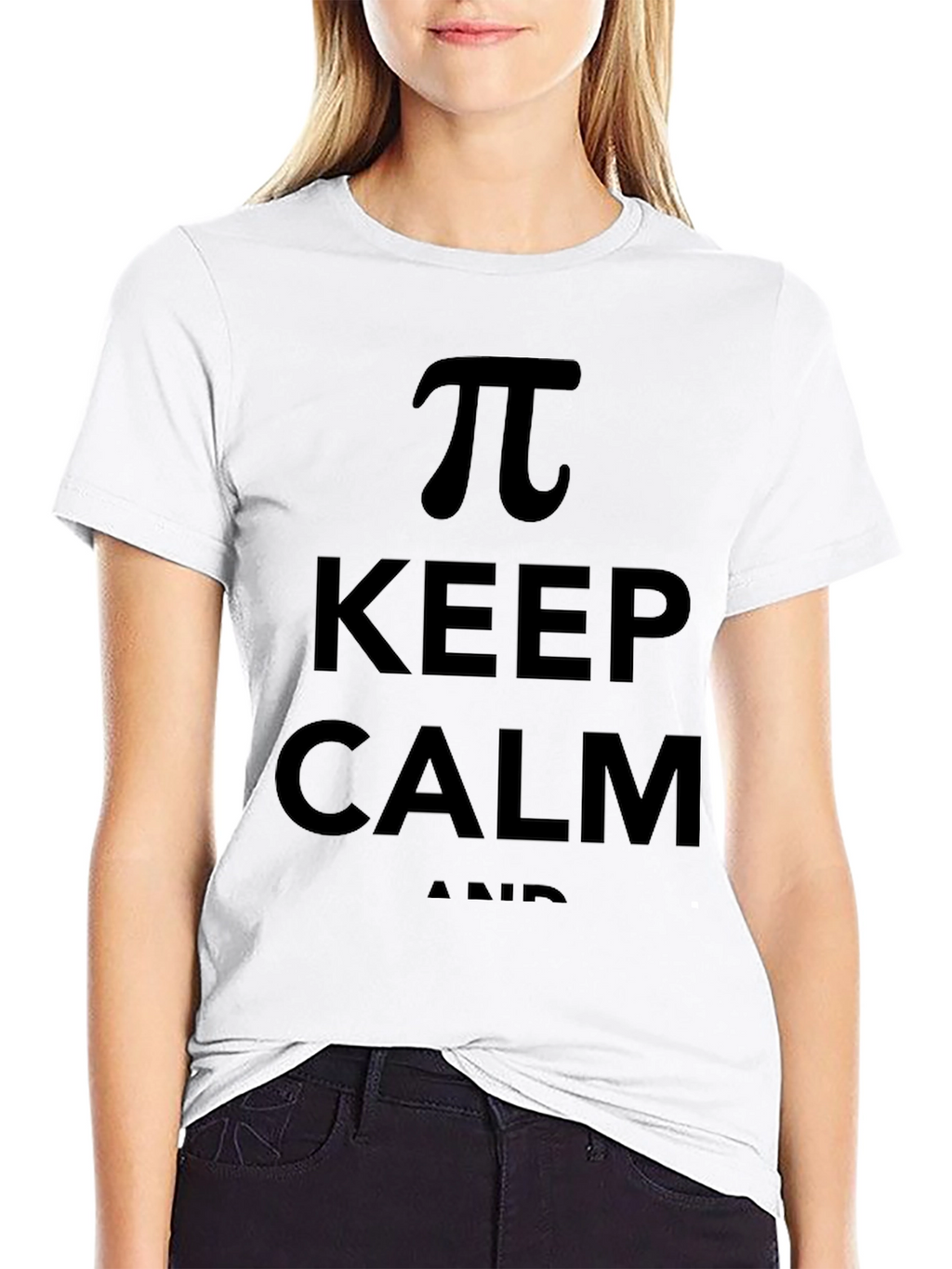 Keep Calm and Pi Funny Math T-Shirt