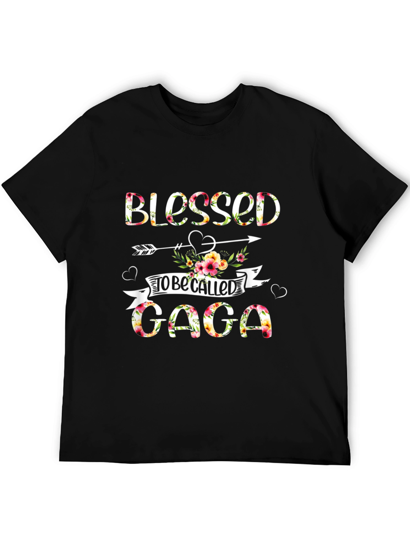Blessed to Be Called Gaga Floral T-Shirt
