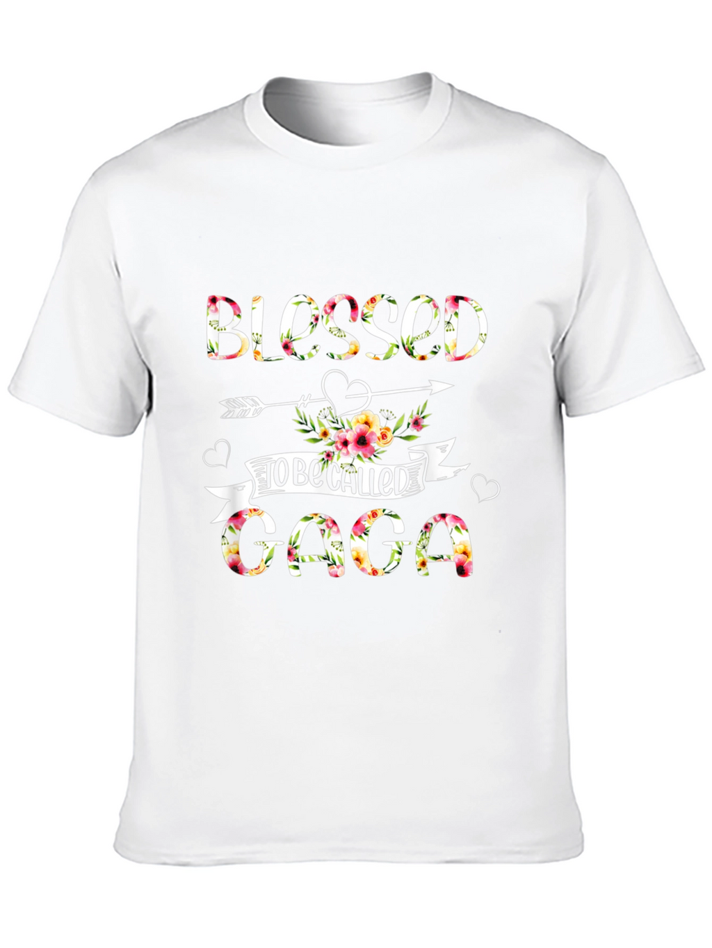 Blessed to Be Called Gaga Floral T-Shirt