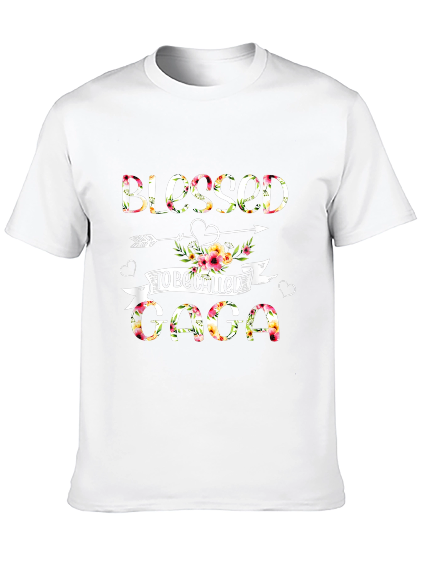 Blessed to Be Called Gaga Floral T-Shirt