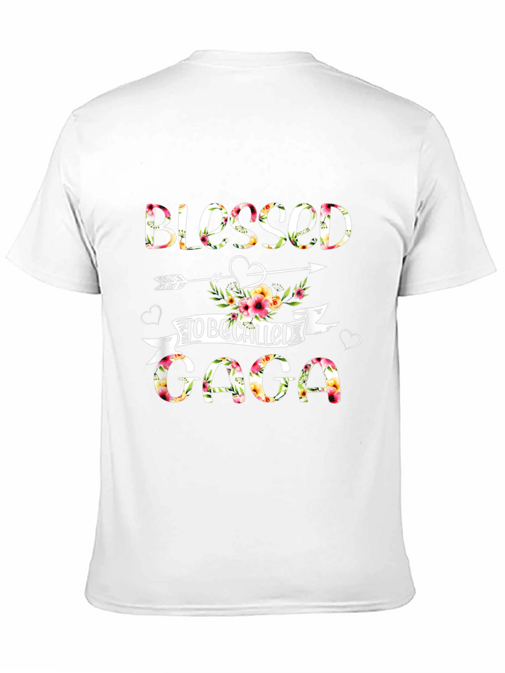 Blessed to Be Called Gaga Floral T-Shirt
