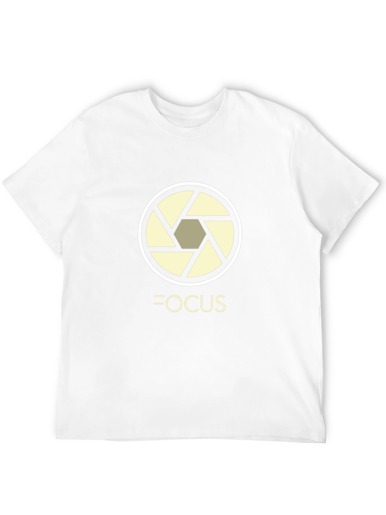 Focus Camera Graphic T-Shirt - Black