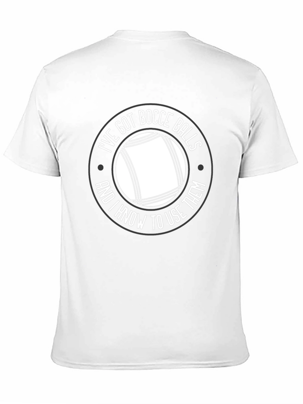 Bocce Balls Graphic T-Shirt