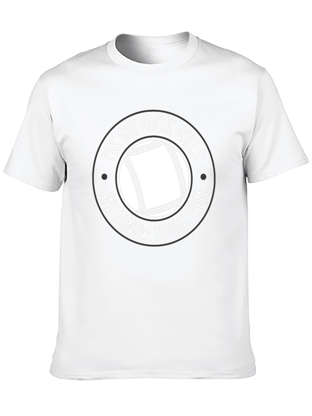 Bocce Balls Graphic T-Shirt