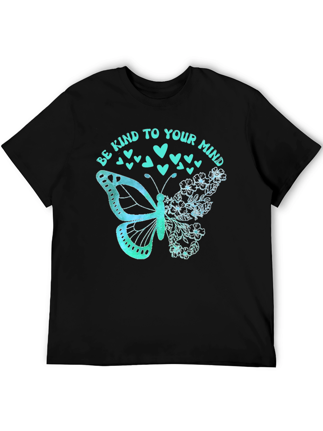 Be Kind To Your Mind Butterfly Graphic Tee