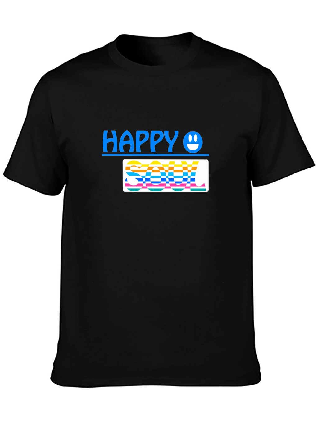 Happy Soul Graphic Tee - Stylish Comfort