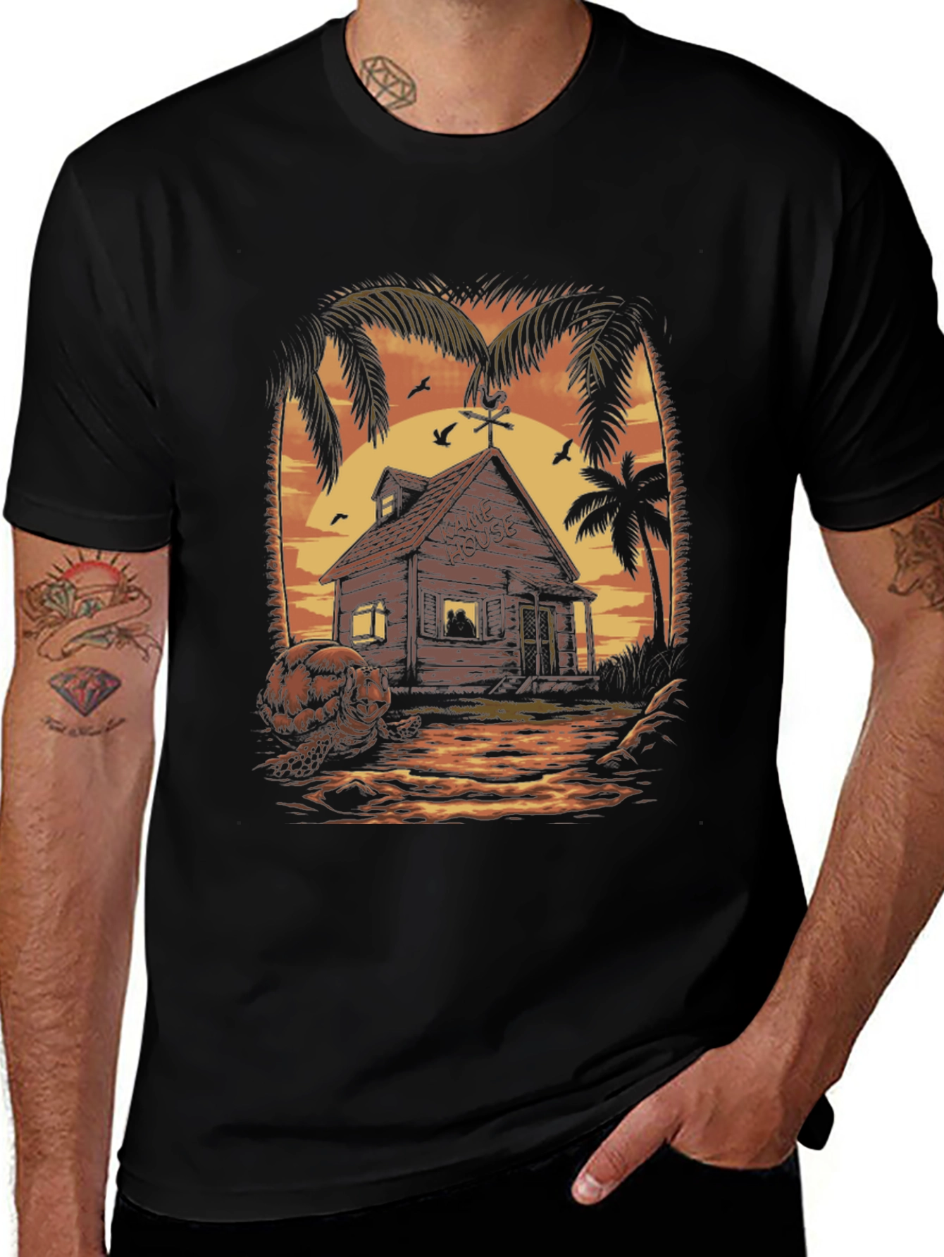 Kane House Graphic Tee - Island Vibes
