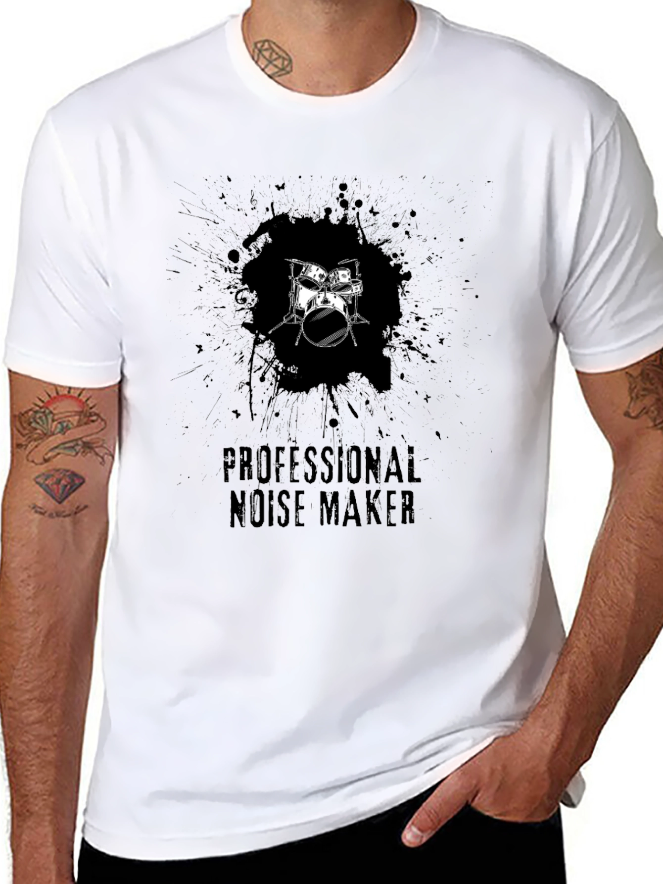 Professional Noise Maker Drummer T-Shirt
