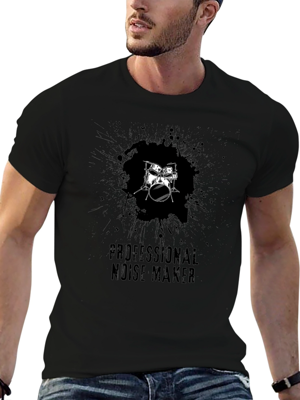 Professional Noise Maker Drummer T-Shirt