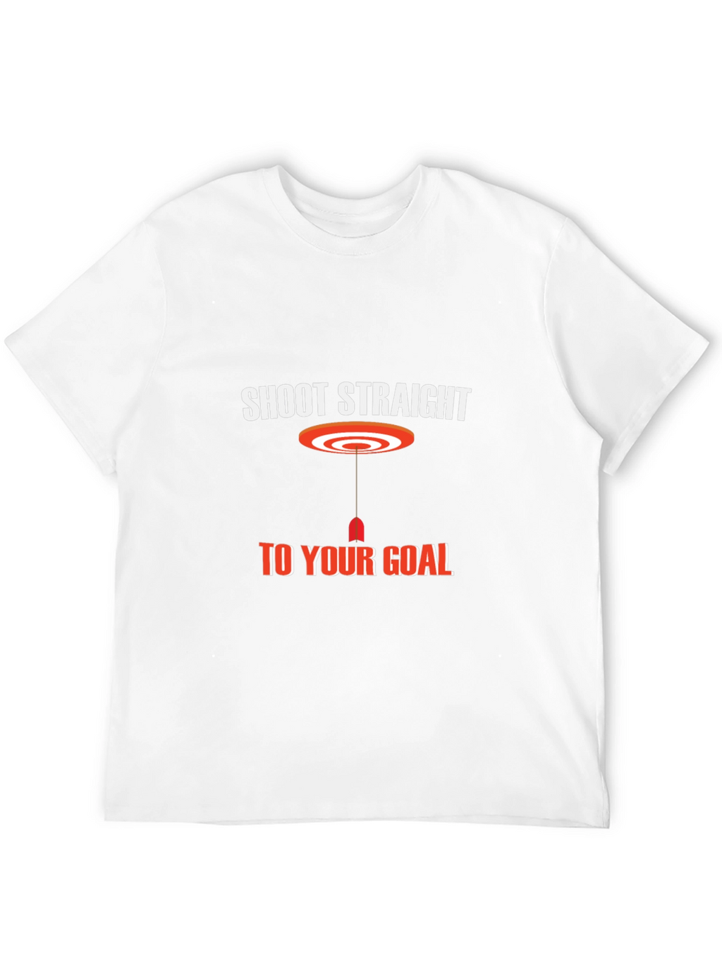Shoot Straight T-Shirt - Black Graphic Tee