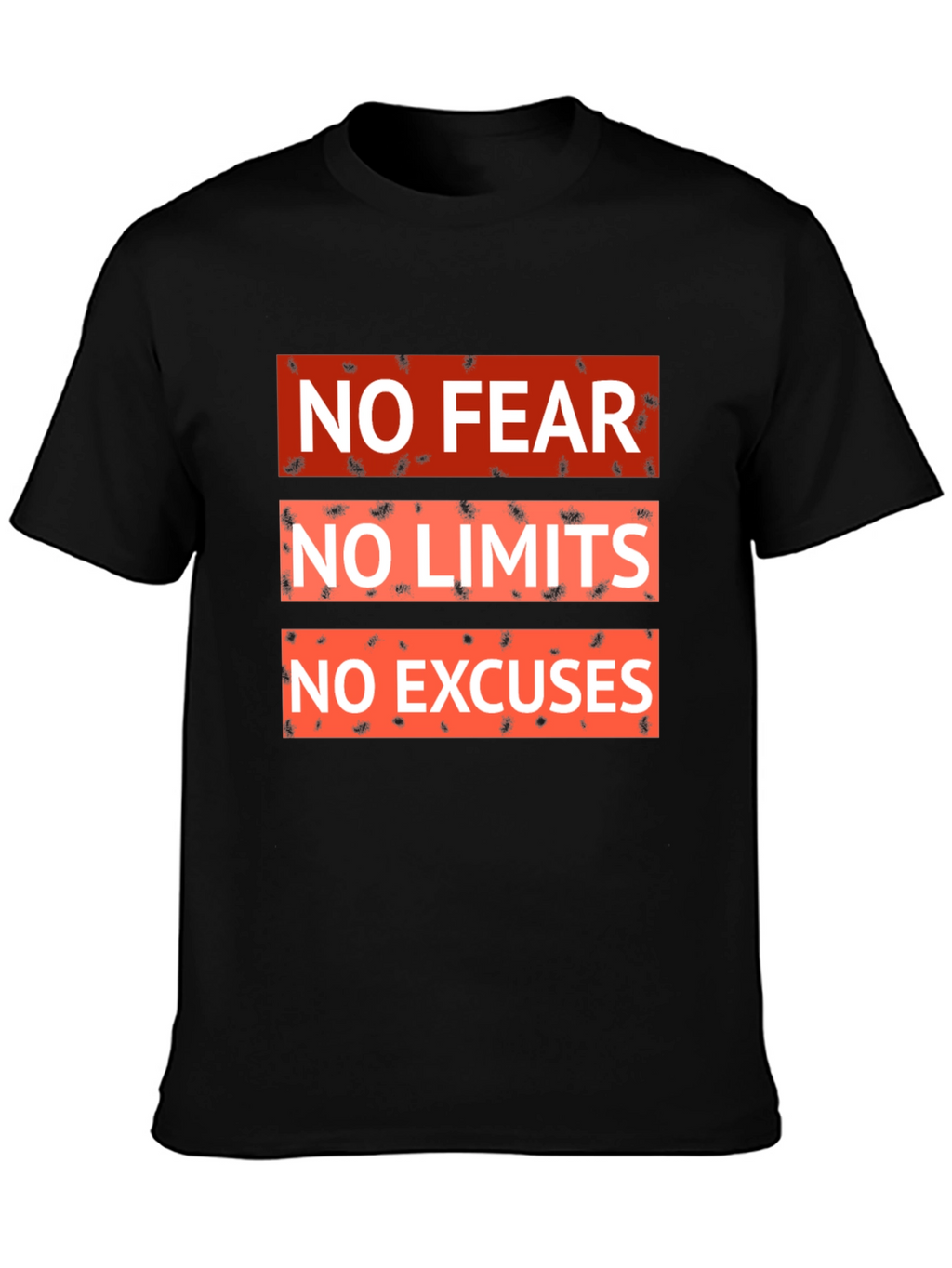 Motivational No Fear No Limits Graphic Tee