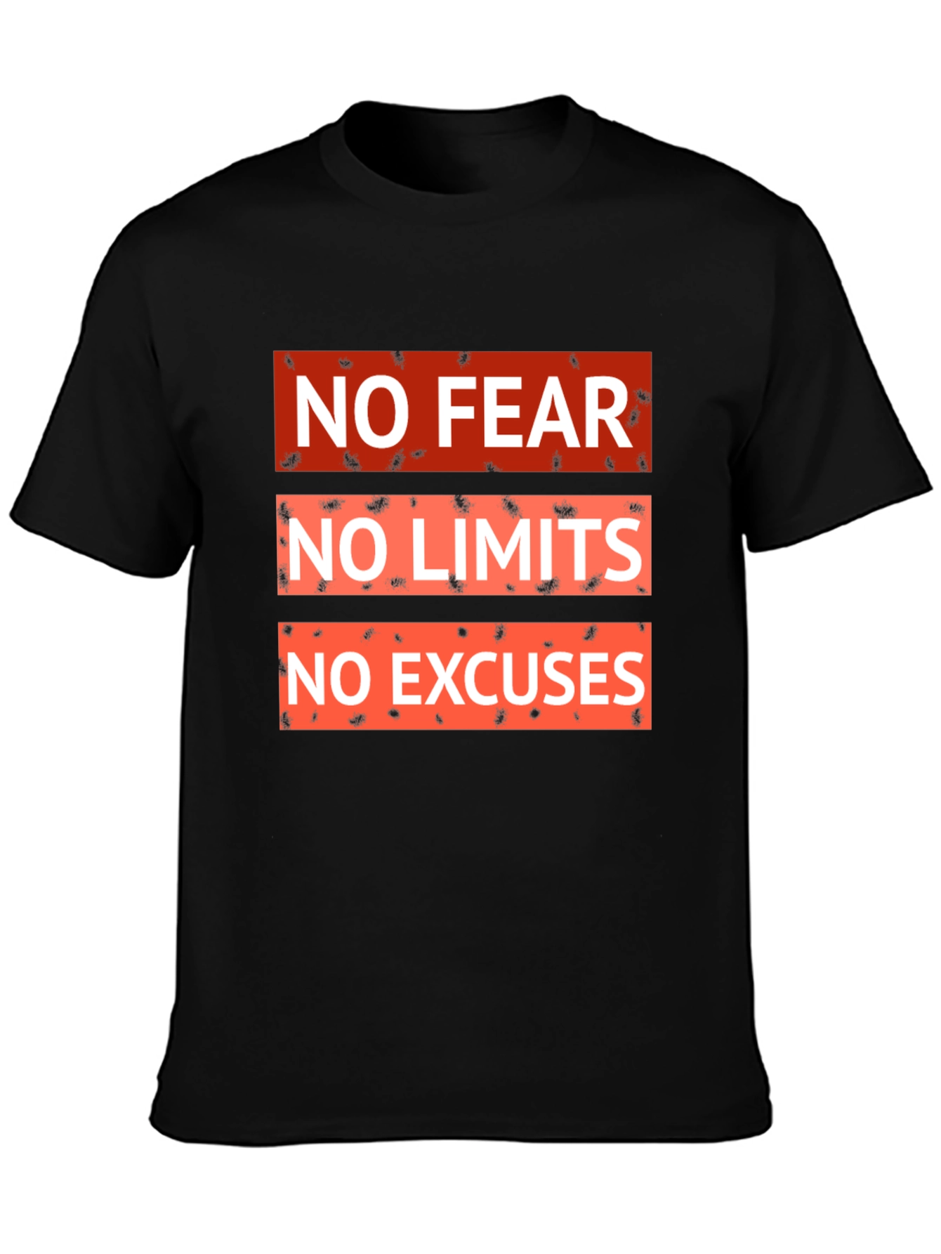 Motivational No Fear No Limits Graphic Tee