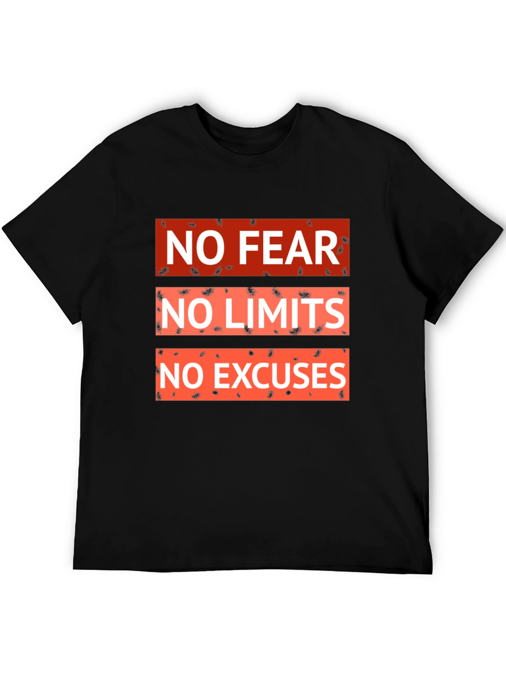 Motivational No Fear No Limits Graphic Tee