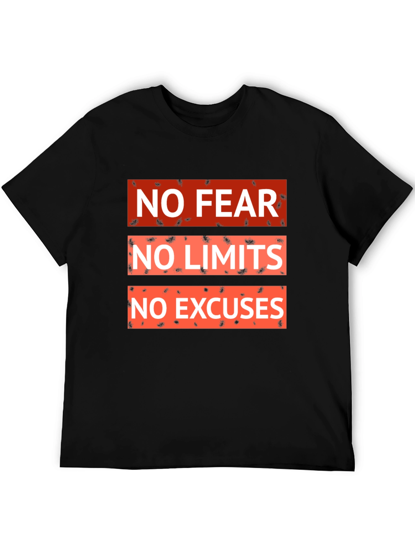 Motivational No Fear No Limits Graphic Tee