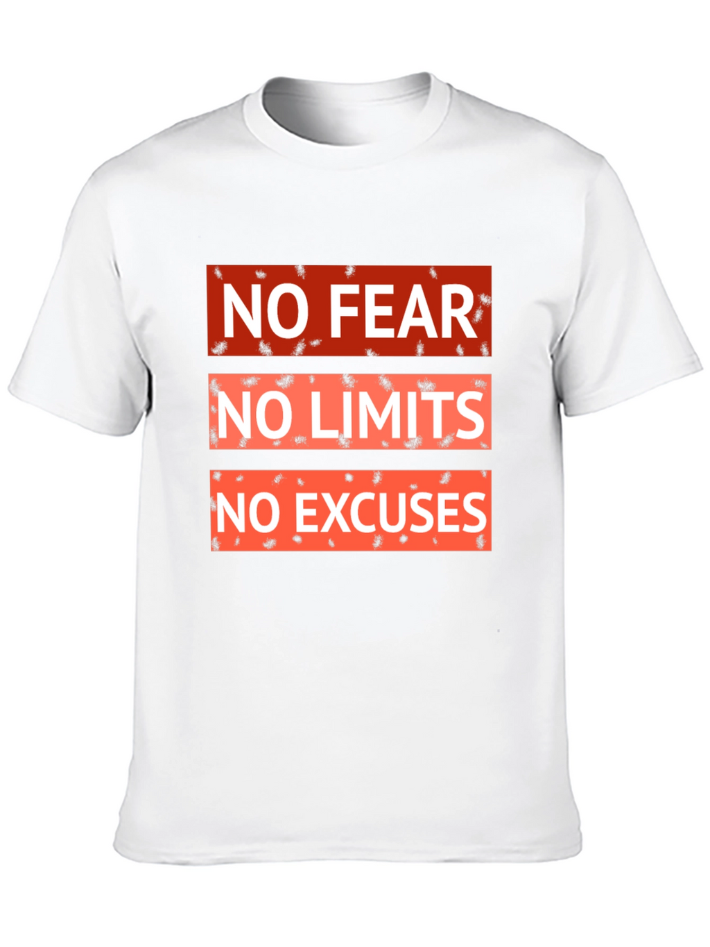 Motivational No Fear No Limits Graphic Tee