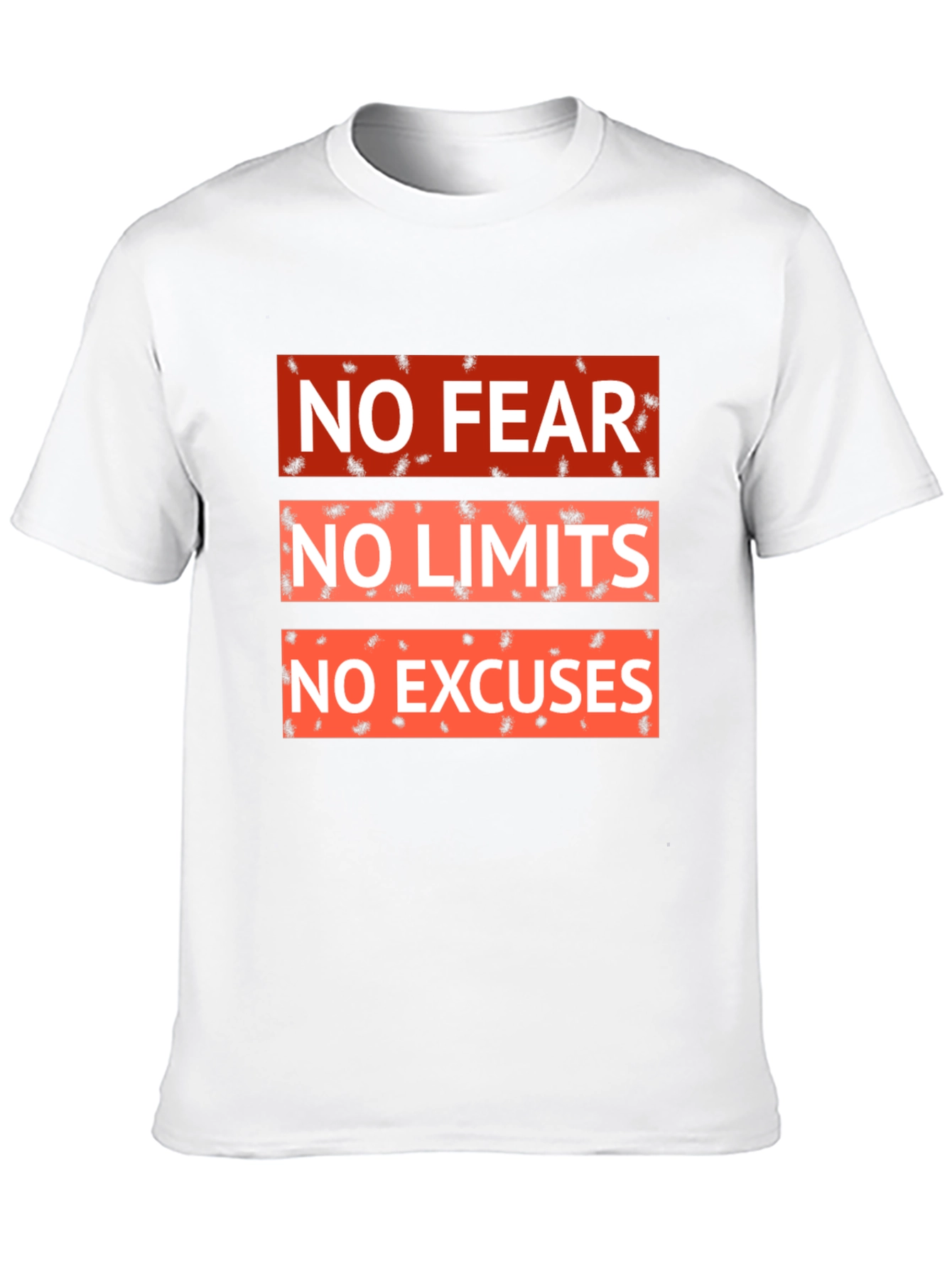 Motivational No Fear No Limits Graphic Tee