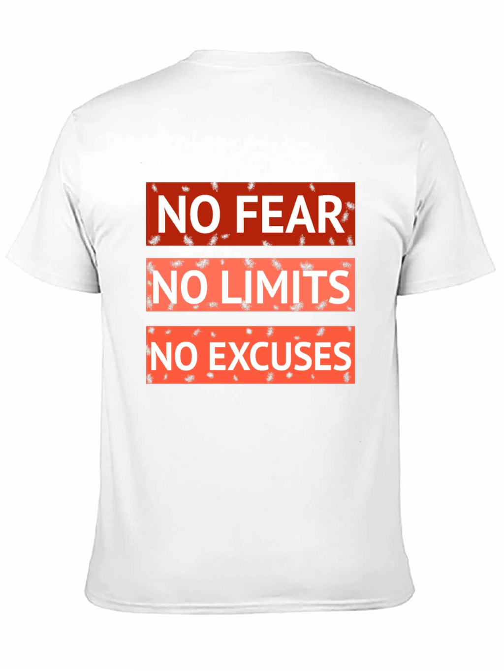 Motivational No Fear No Limits Graphic Tee