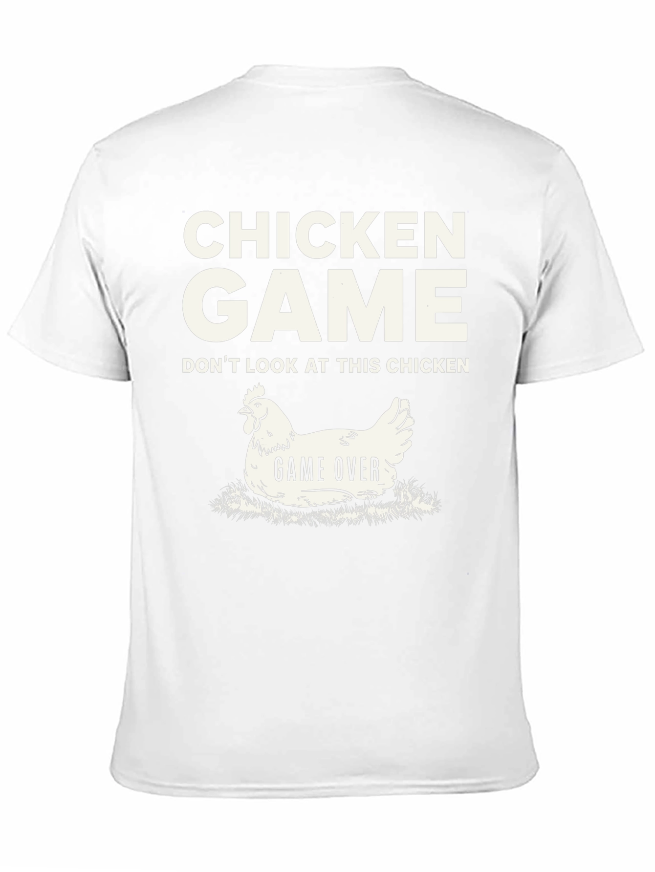Chicken Game T-Shirt - Funny Humor Tee