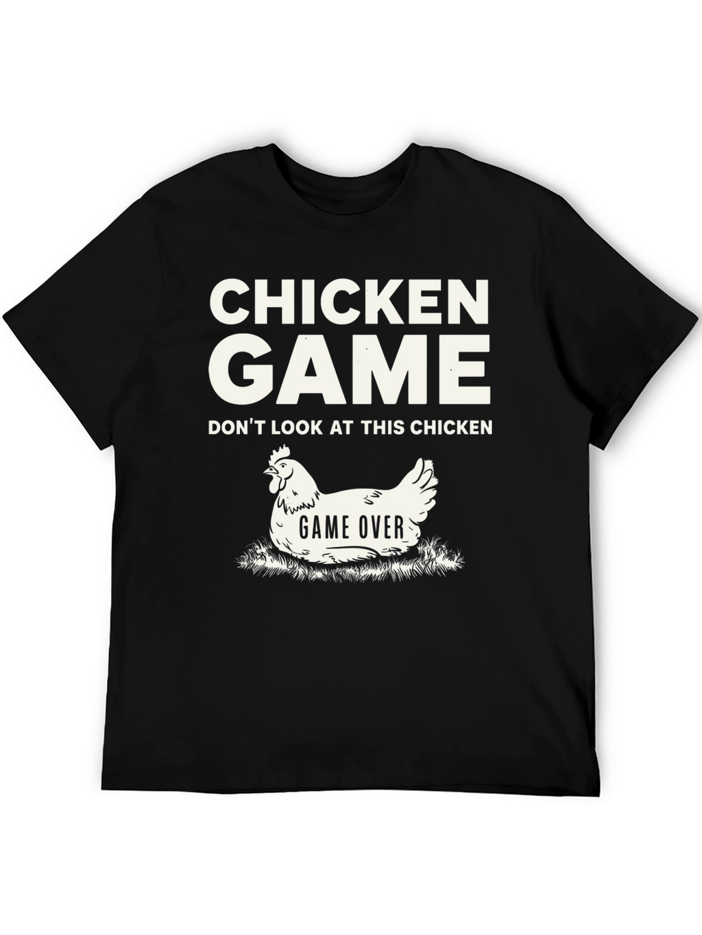 Chicken Game T-Shirt - Funny Humor Tee