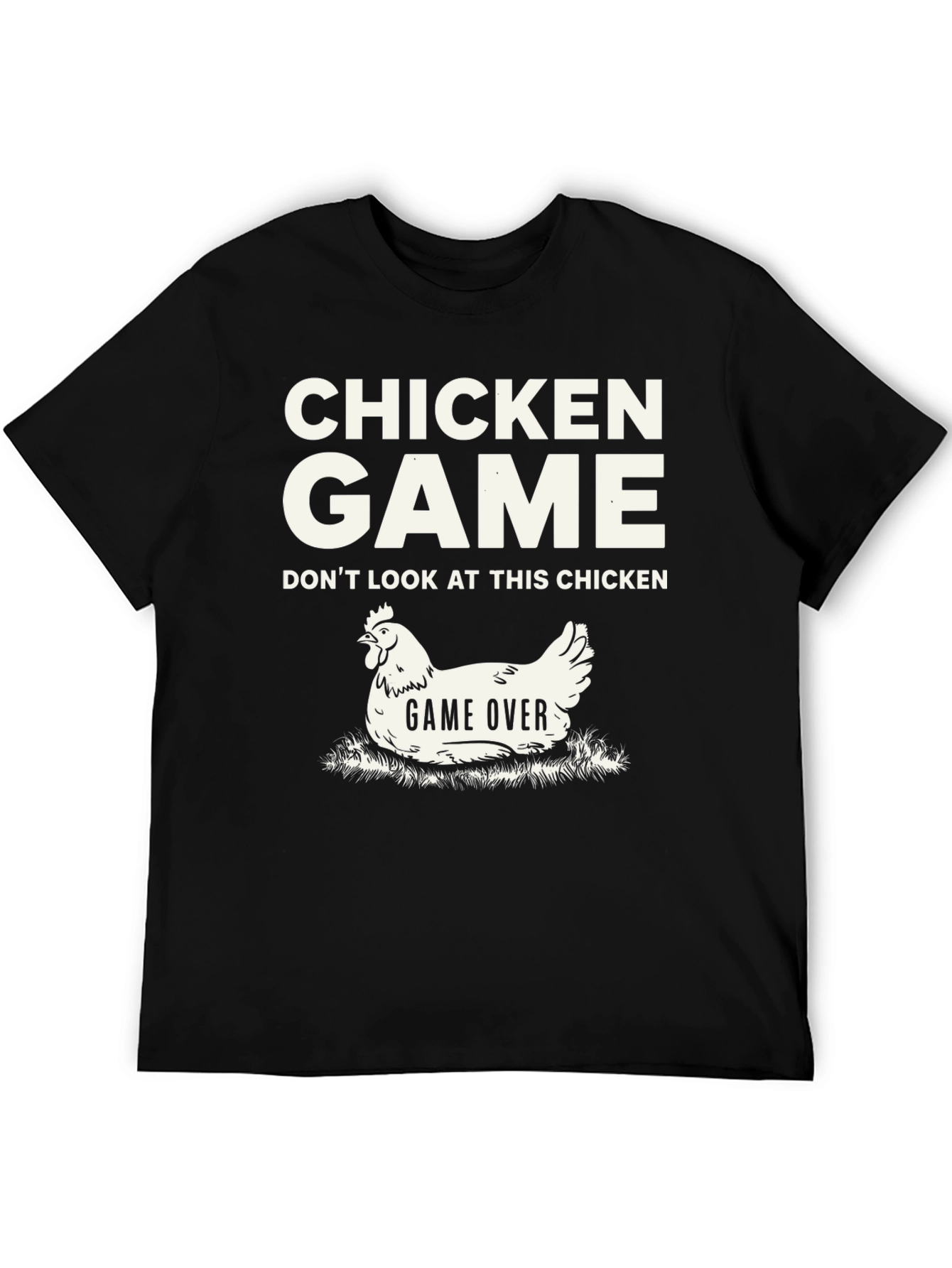Chicken Game T-Shirt - Funny Humor Tee