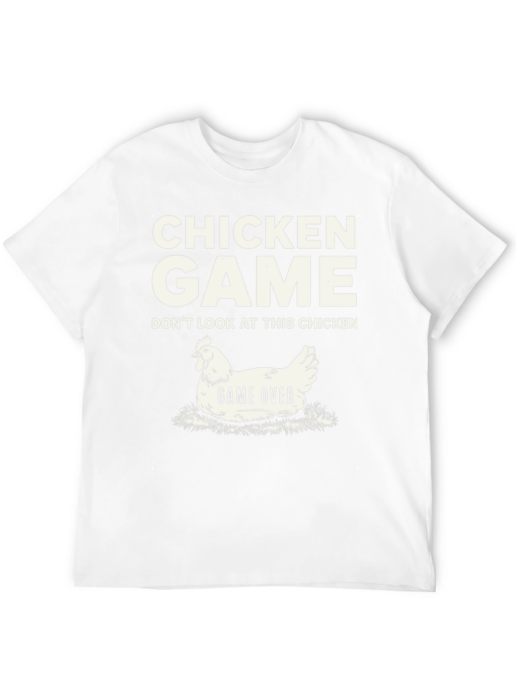 Chicken Game T-Shirt - Funny Humor Tee