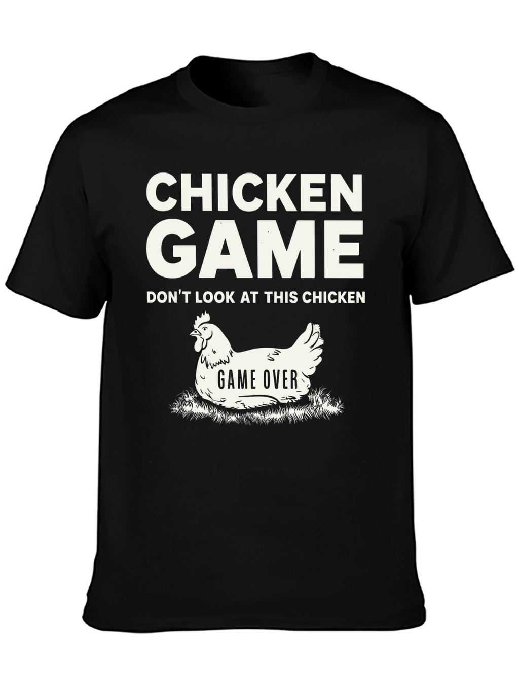 Chicken Game T-Shirt - Funny Humor Tee