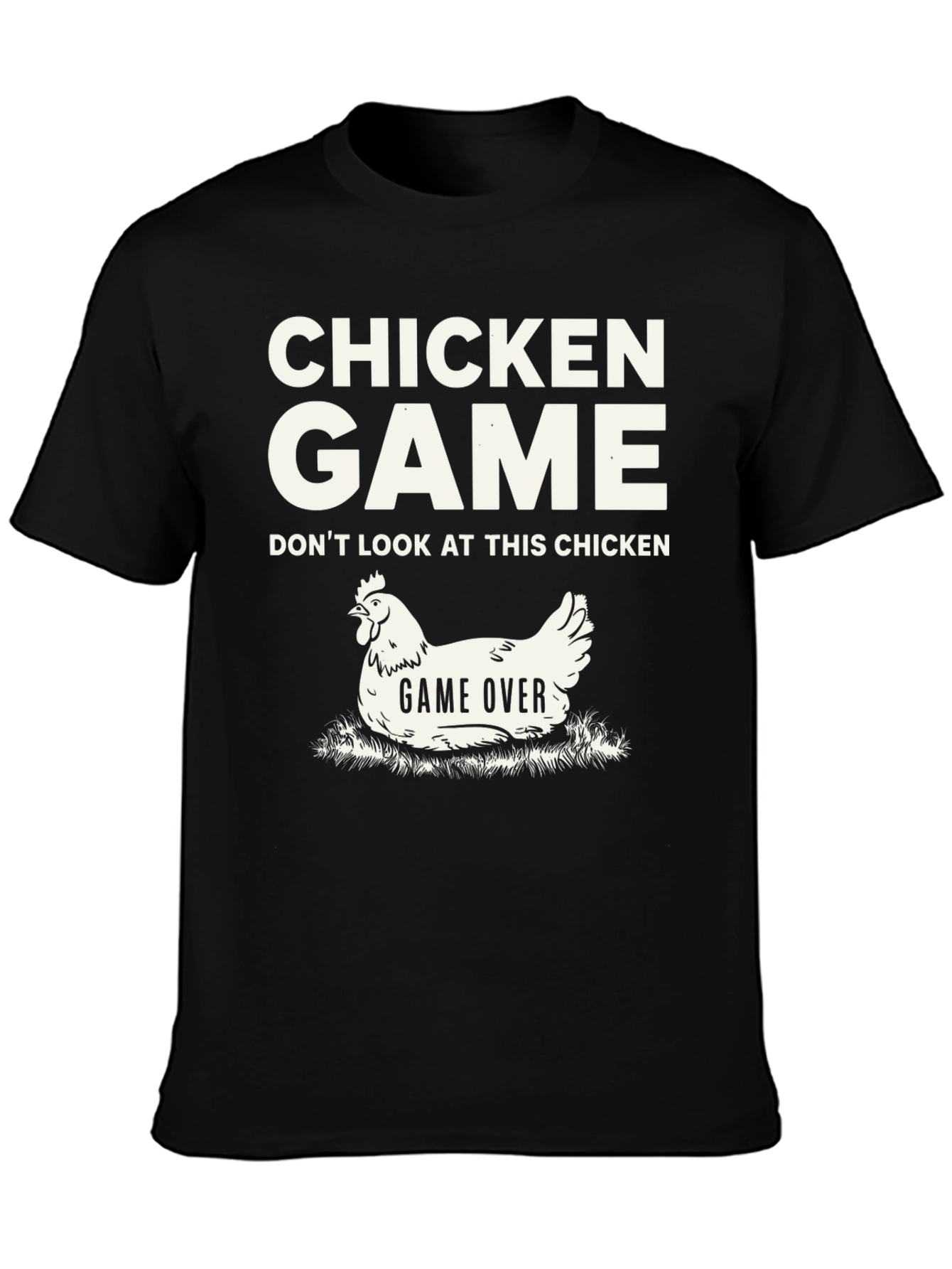 Chicken Game T-Shirt - Funny Humor Tee