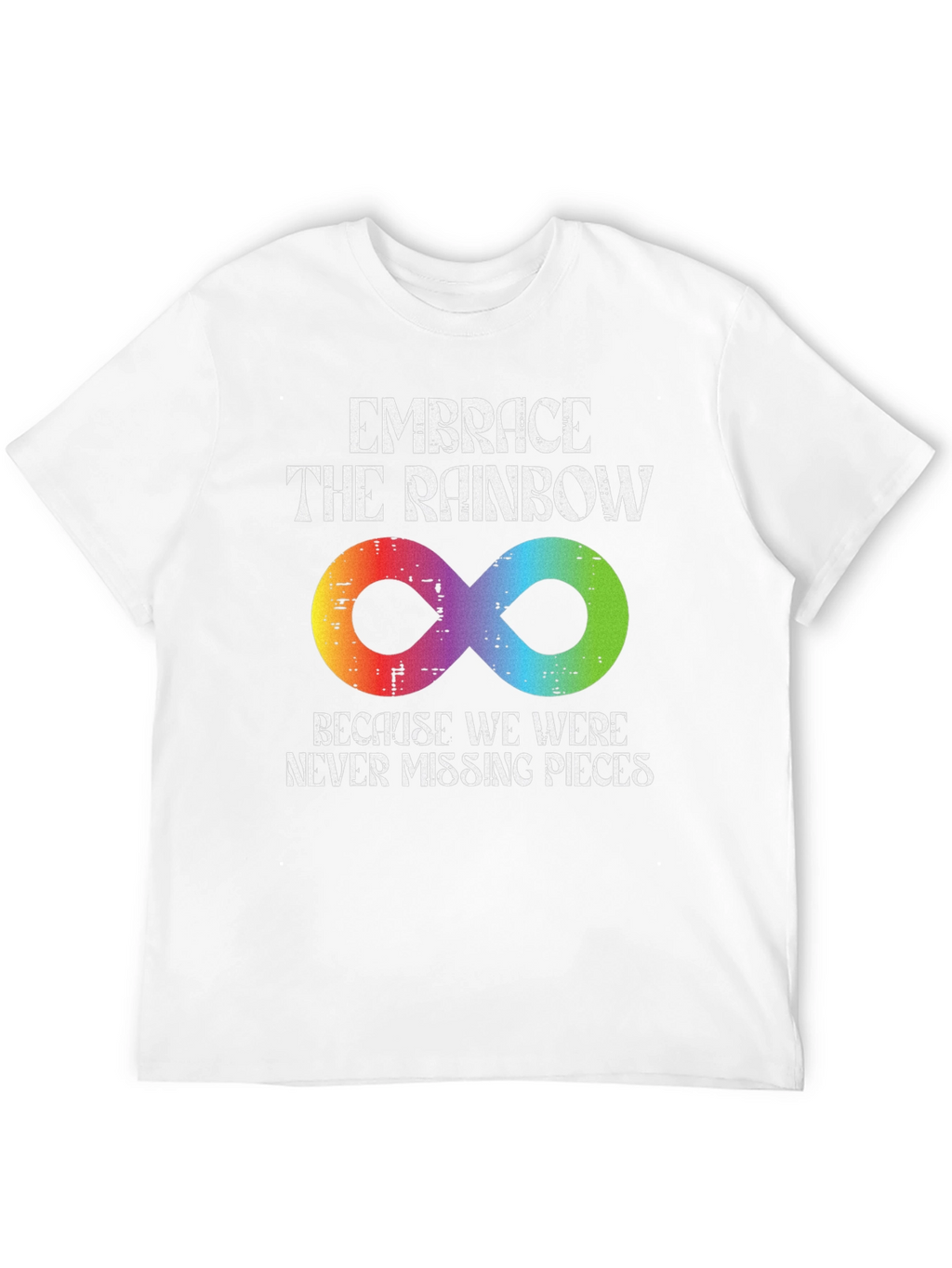 Embrace the Rainbow Autism Awareness T-Shirt
