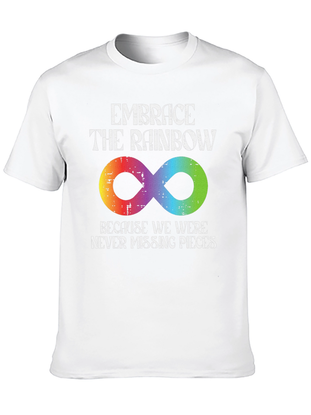 Embrace the Rainbow Autism Awareness T-Shirt