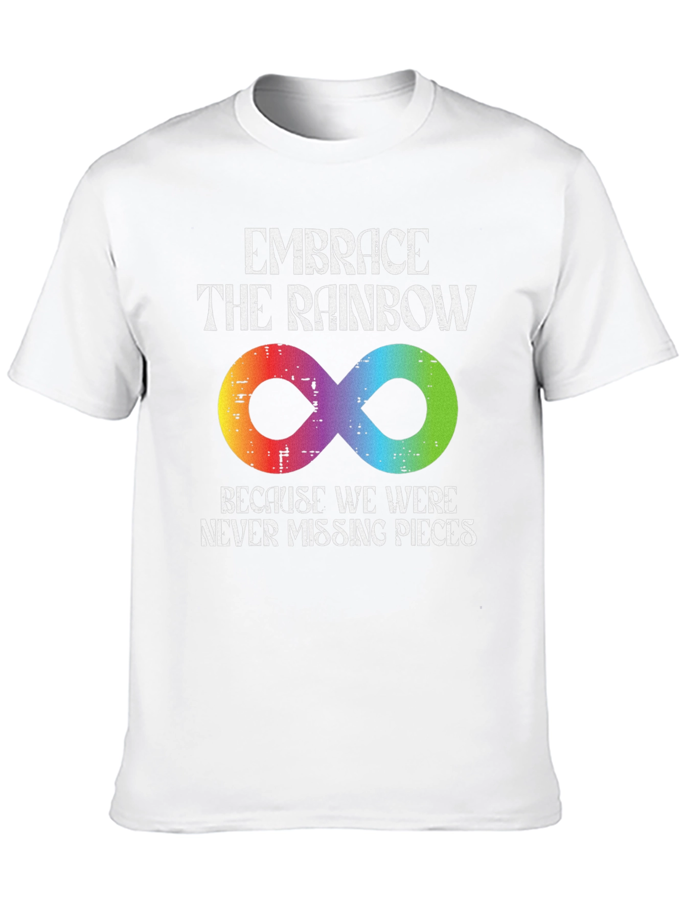 Embrace the Rainbow Autism Awareness T-Shirt
