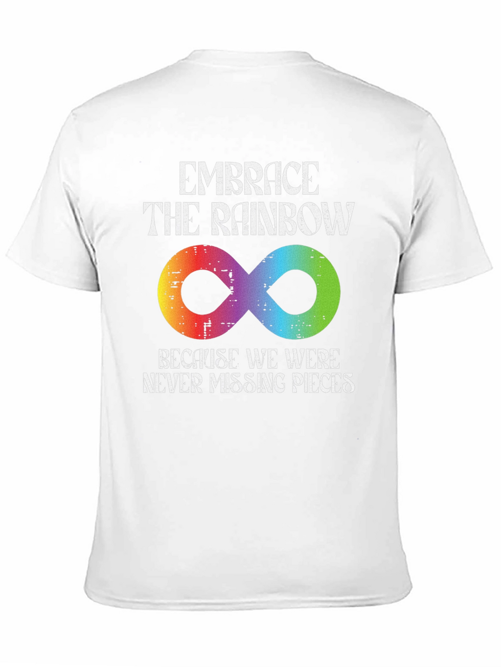Embrace the Rainbow Autism Awareness T-Shirt