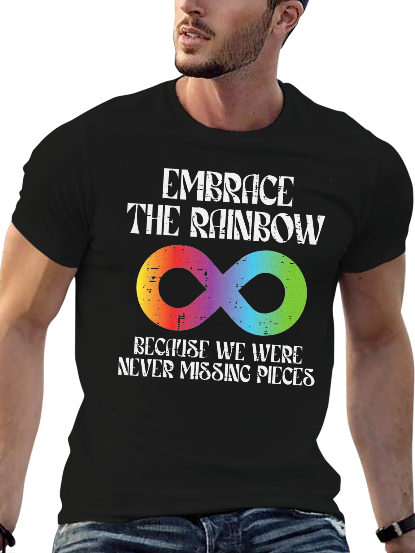 Embrace the Rainbow Autism Awareness T-Shirt