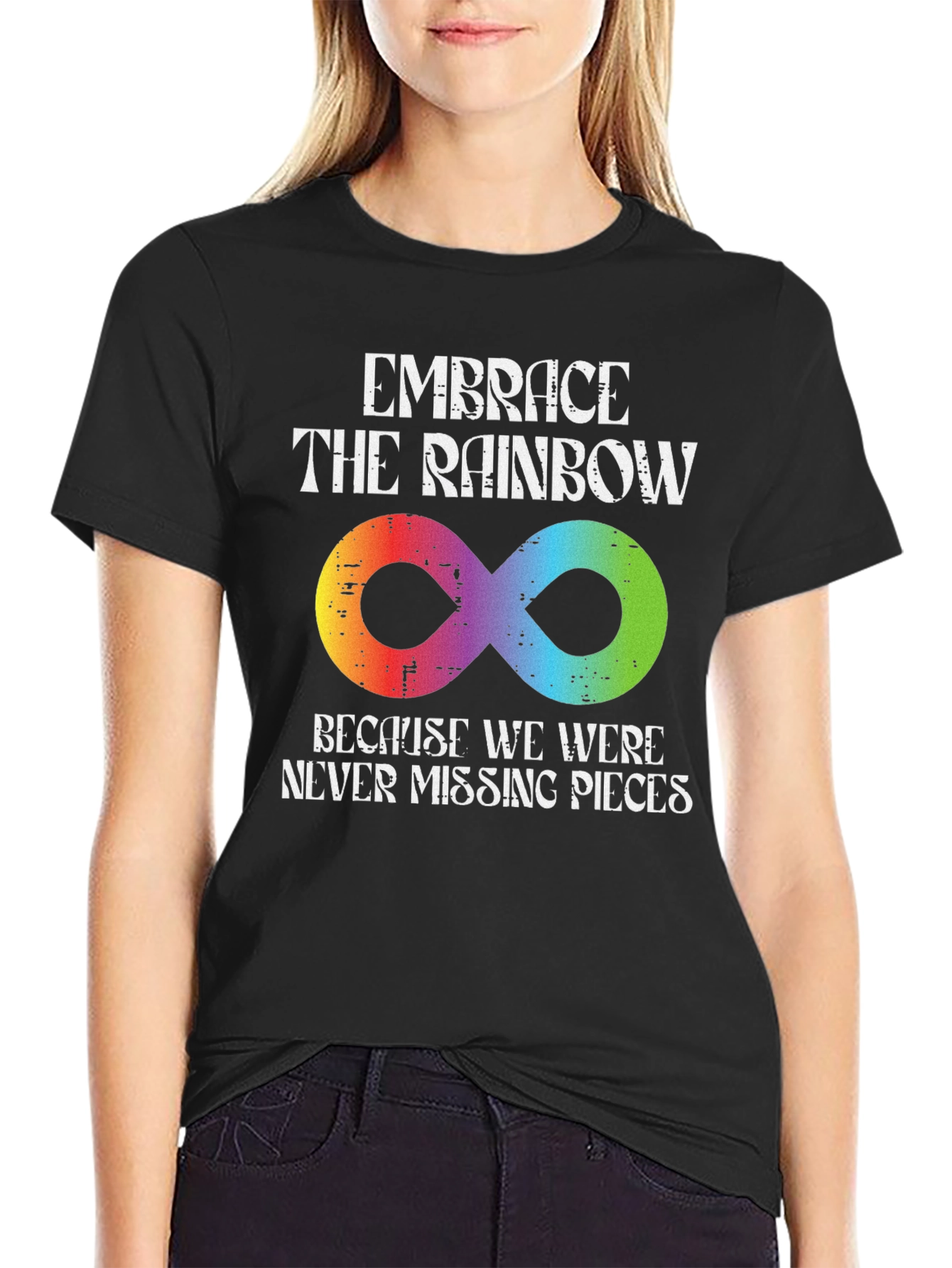 Embrace the Rainbow Autism Awareness T-Shirt