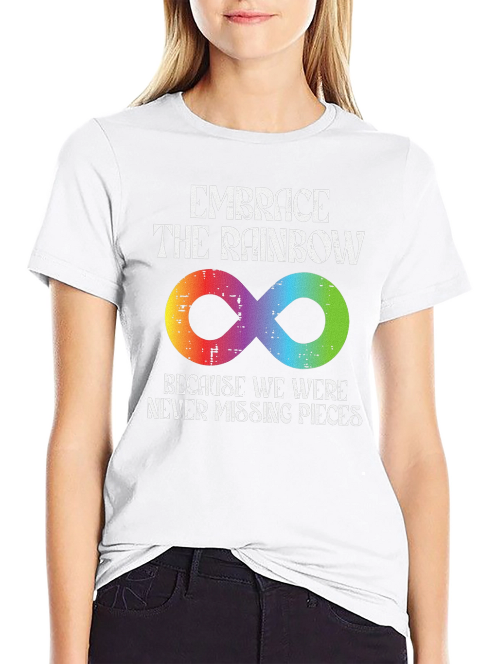 Embrace the Rainbow Autism Awareness T-Shirt