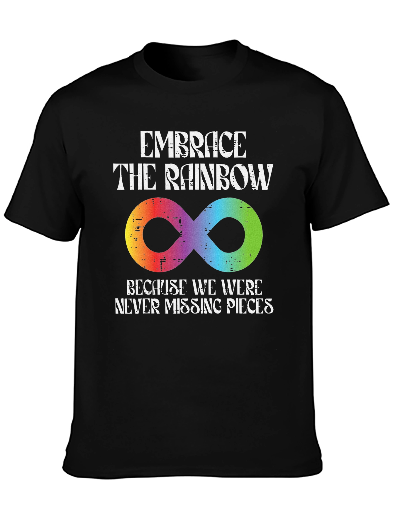 Embrace the Rainbow Autism Awareness T-Shirt
