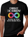 Embrace the Rainbow Autism Awareness T-Shirt